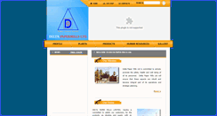 Desktop Screenshot of deltapapermills.com
