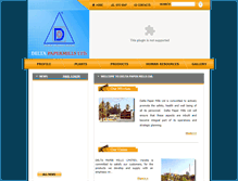 Tablet Screenshot of deltapapermills.com